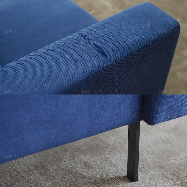 Minimalist Fabric 3 Seater Sofa AMALF Detail 2