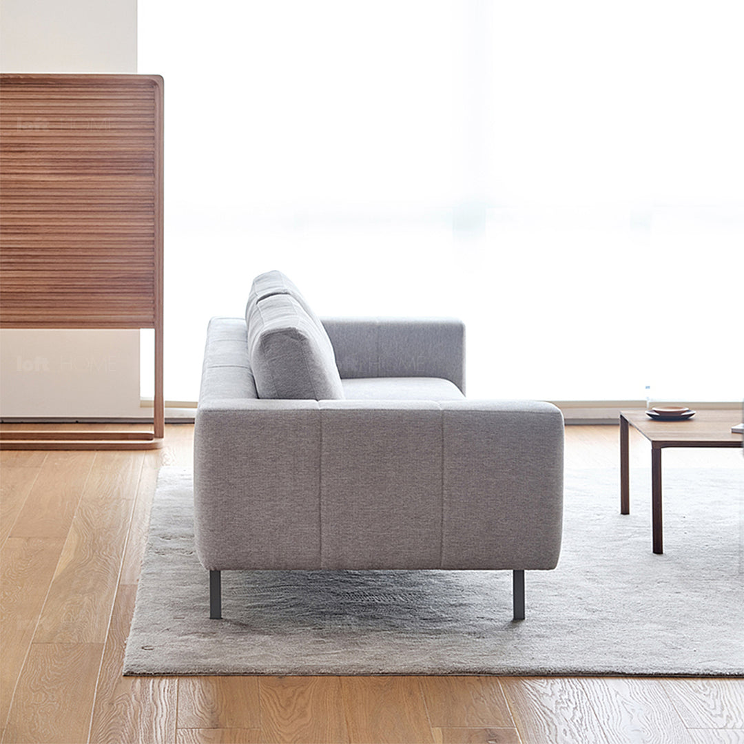 Minimalist Fabric 3 Seater Sofa AMALF Conceptual