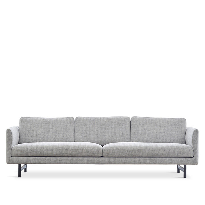 Minimalist Fabric 3 Seater Sofa NOR Layered