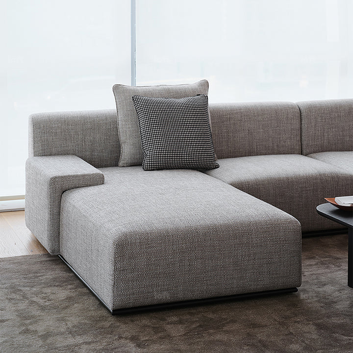 Minimalist Fabric 2+L Sectional Sofa NEMO Still Life