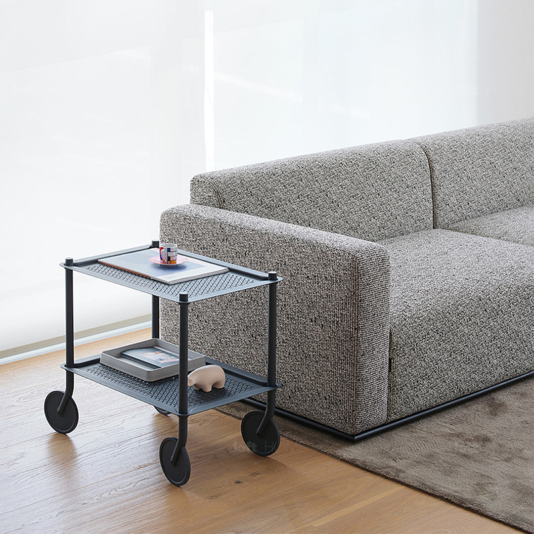 Minimalist Fabric 3 Seater Sofa NEMO Situational