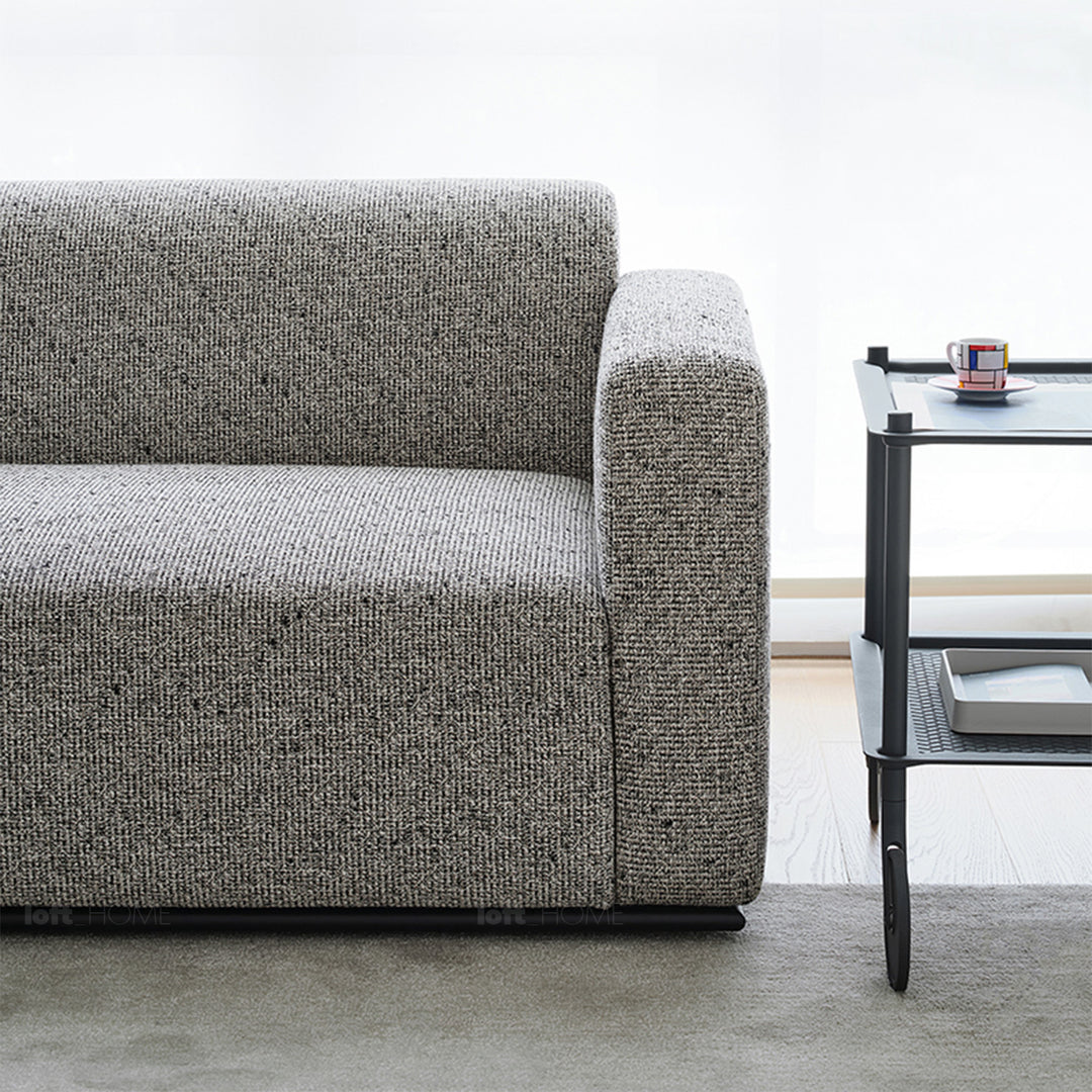 Minimalist Fabric 3 Seater Sofa NEMO Detail 2