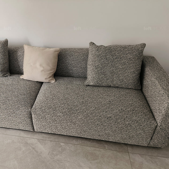 Minimalist Fabric 4 Seater Sofa NEMO Conceptual