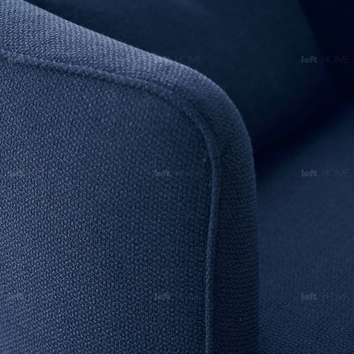 Minimalist Fabric Revolving 1 Seater Sofa HEB Detail 1