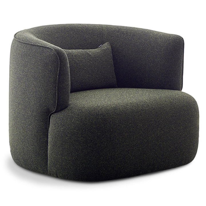 Minimalist Fabric Revolving 1 Seater Sofa HEB Detail 2