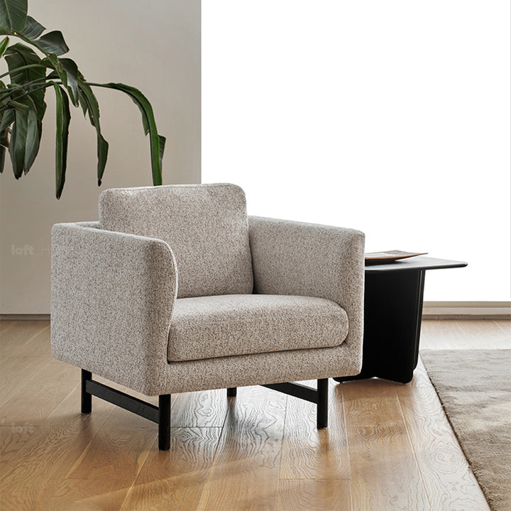 Minimalist Fabric 1 Seater Sofa NOR Conceptual