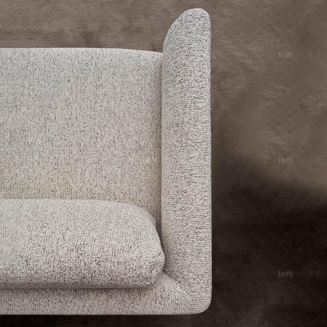 Minimalist fabric 1 seater sofa nor detail 1.