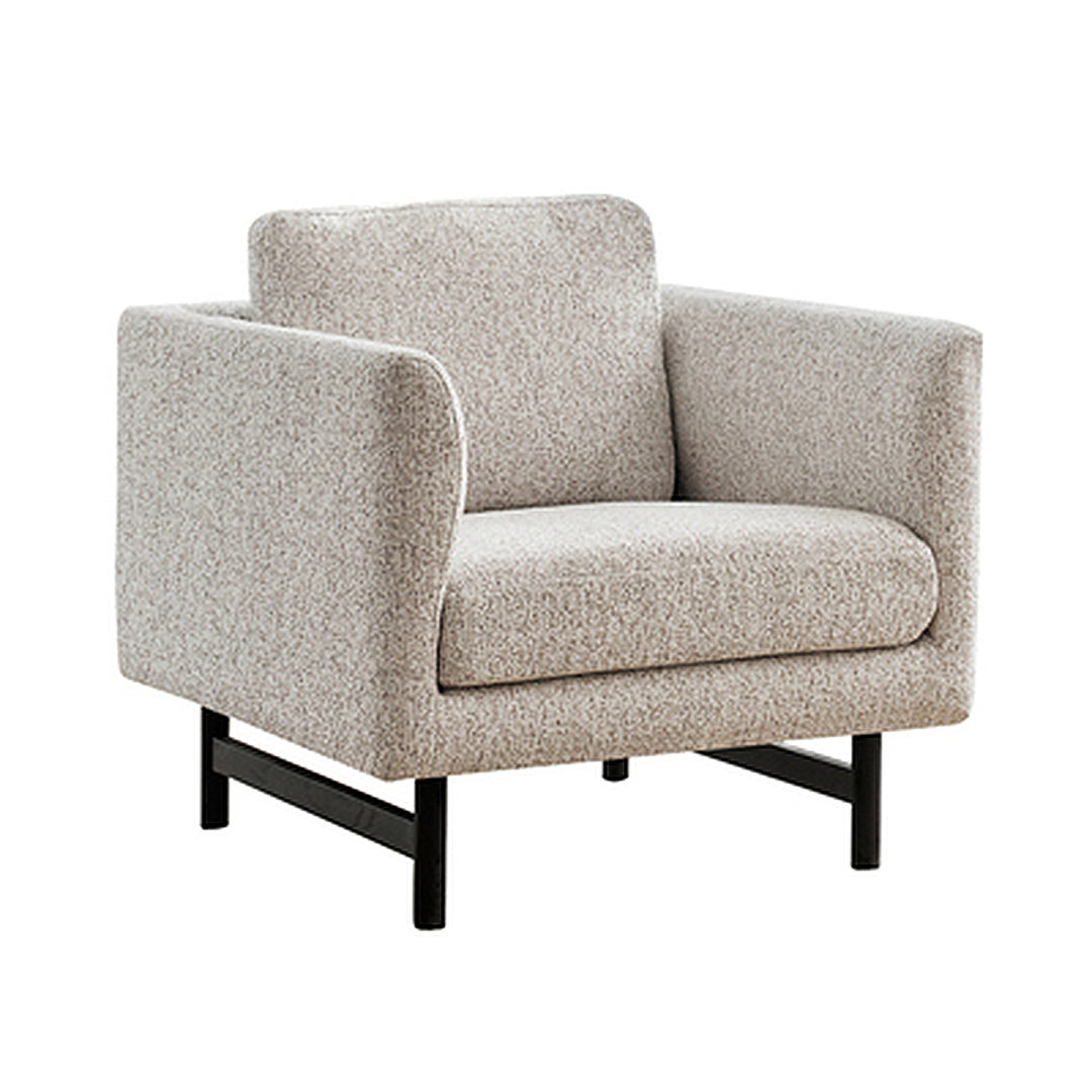 Minimalist Fabric 1 Seater Sofa NOR Detail 1