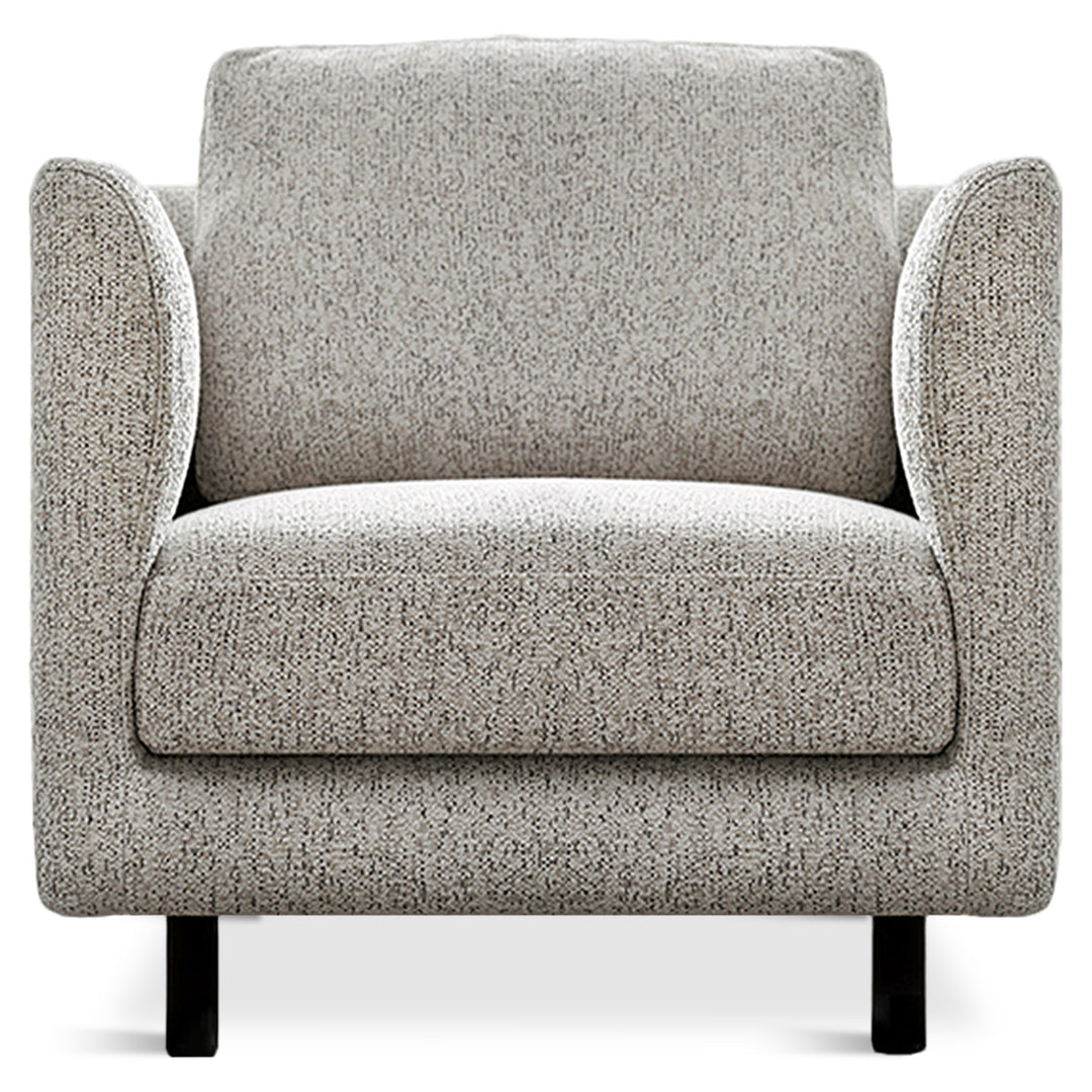 Minimalist fabric 1 seater sofa nor detail 3.