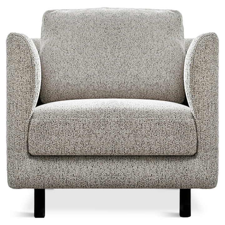 Minimalist fabric 1 seater sofa nor detail 3.