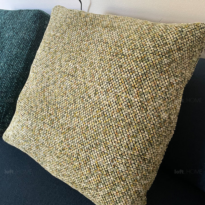 Minimalist Fabric Sofa Pillow SUMMER Green Color Variant