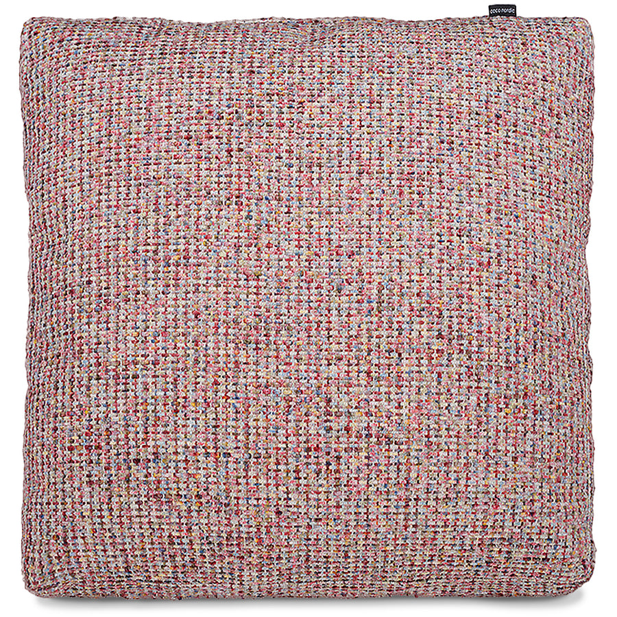 Minimalist Fabric Sofa Pillow AUTUMN Pink White Background