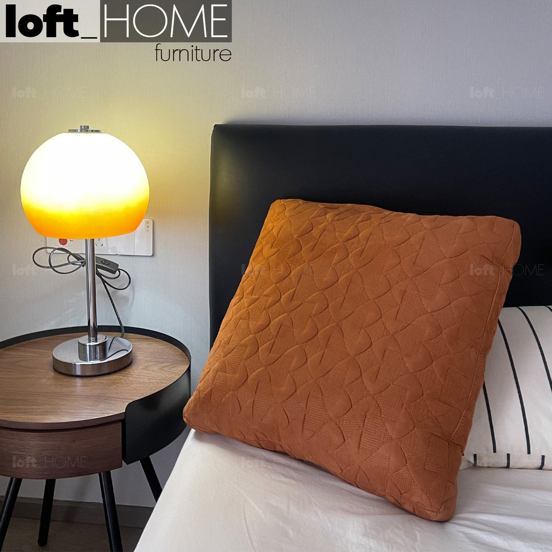 Minimalist Fabric Sofa Pillow CLASSIC Orange Primary Product