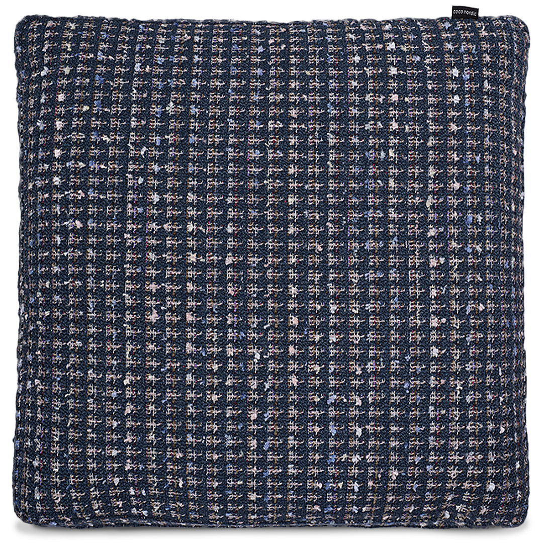 Minimalist Fabric Sofa Pillow SAPPHIRE Blue White Background