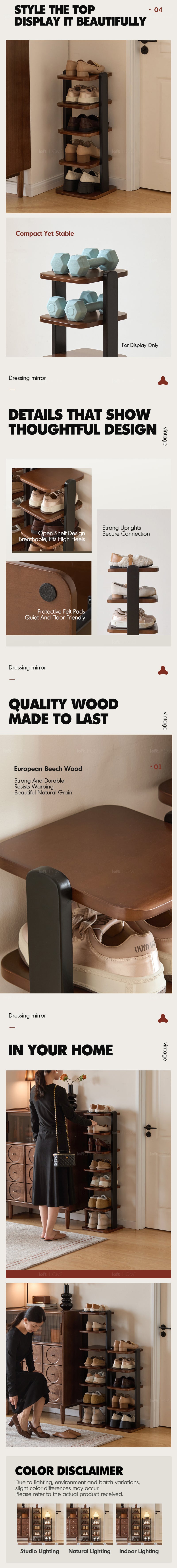Bauhaus Wood Shoe Shelf FLOW More Details and Instruction_2