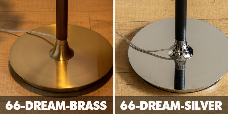Bauhaus Brass Floor Lamp DREAM Color Swatches