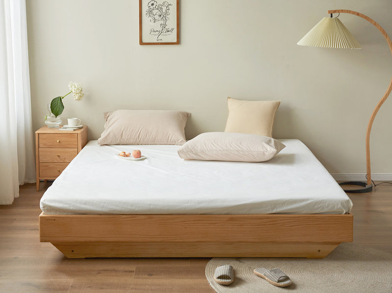 Minimalist Water Proof Fabric Bed Sheet PURE Size Chart