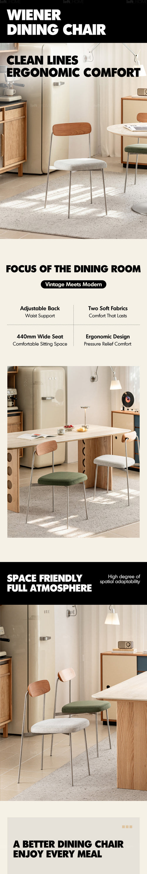 Bauhaus Cherry Wood Dining Chair WIENER Good to Know Preview-1