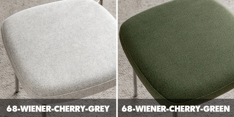 Bauhaus Cherry Wood Dining Chair WIENER Color Swatches