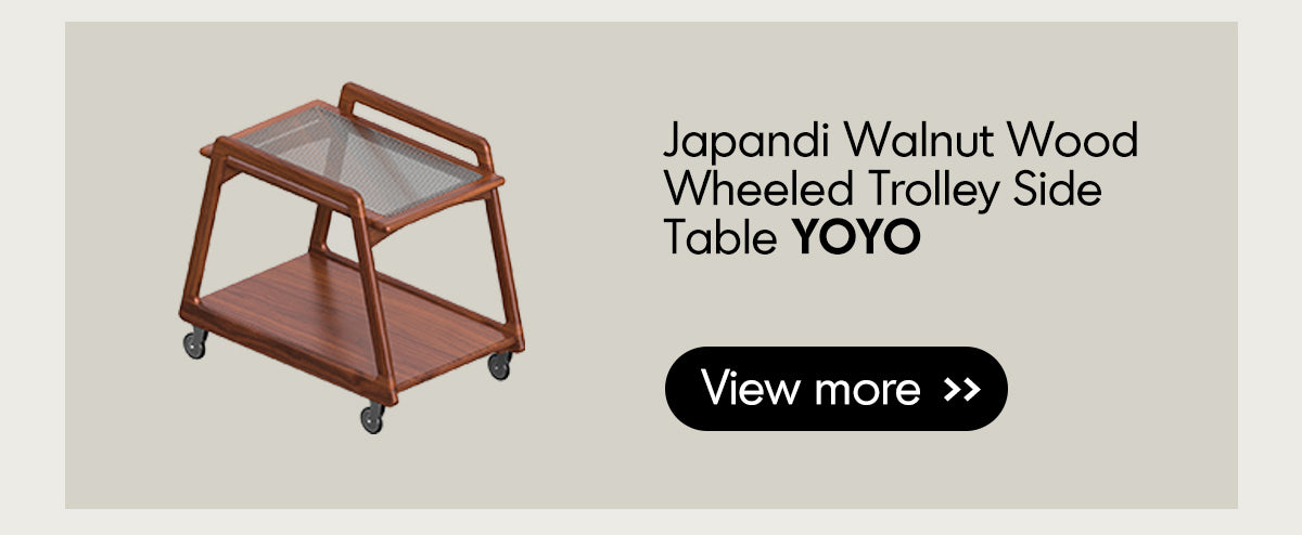 Japandi Walnut Wood Sintered Stone Cabinet AXIS Good to Know - 16