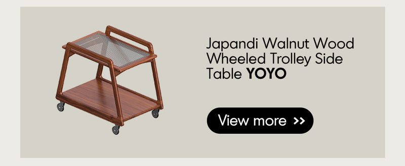 Japandi Walnut Wood Sintered Stone Cabinet AXIS Good to Know - 16