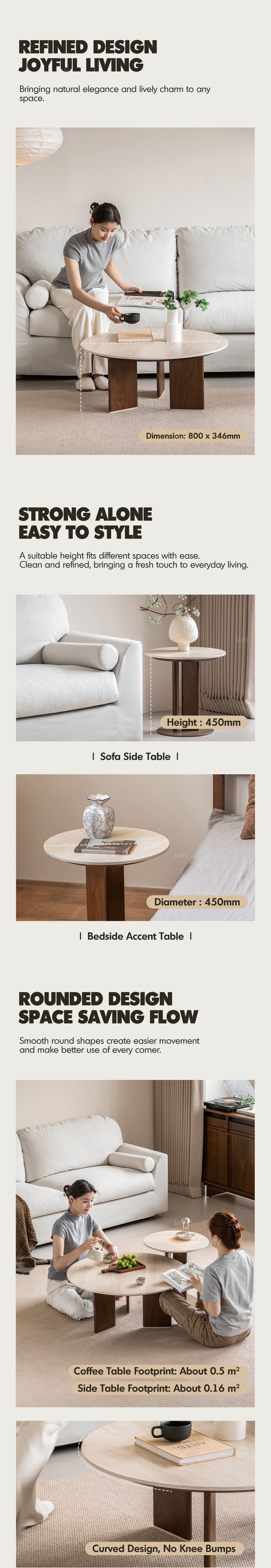 Japandi Sintered Stone Coffee Table Set VALE Good to Know - 2
