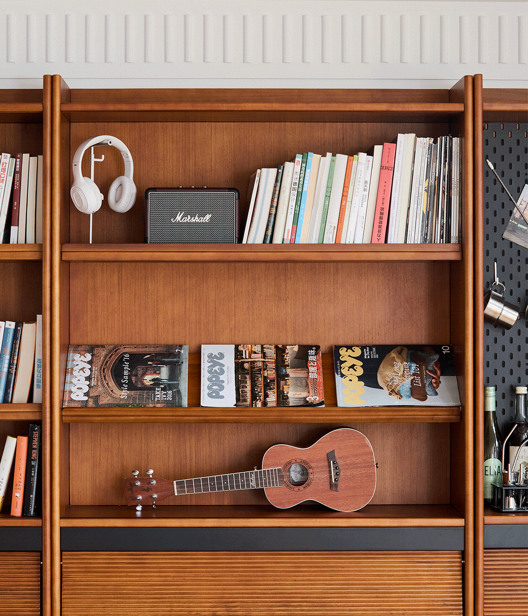 Vintage boxwood modular bookshelf mura situational feels.