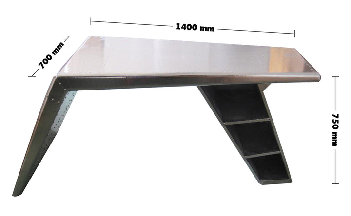 Industrial Aluminium Study Table AIRCRAFT WING S Size Chart