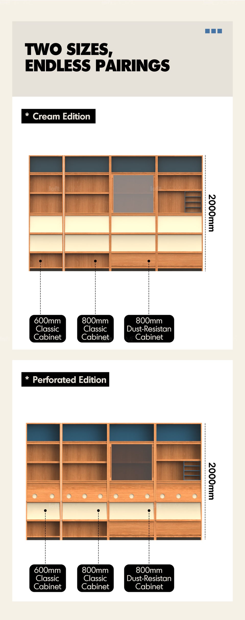 Scandinavian Cherry Wood Bookshelf TIMELESS More Details and Instruction_3
