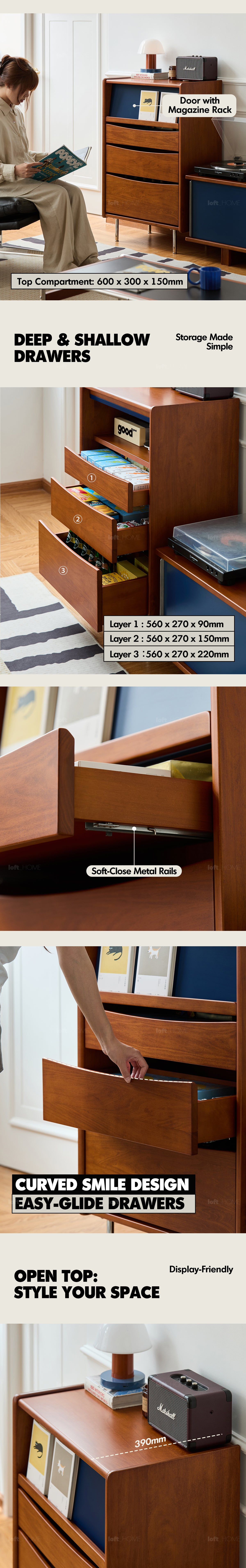 Bauhaus Boxwood Chest Of 4 Drawers MIES Good to Know - 3