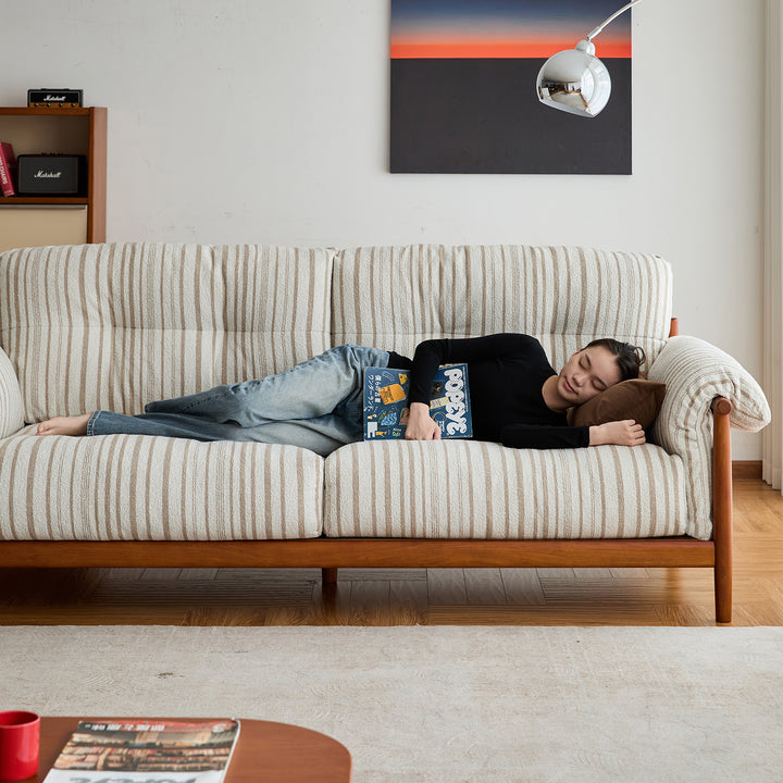 Scandinavian chenille velvet fabric boxwood 3 seater sofa open backed size charts.