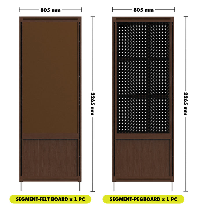 Vintage boxwood modular hanging wall shelf system muse study size charts.