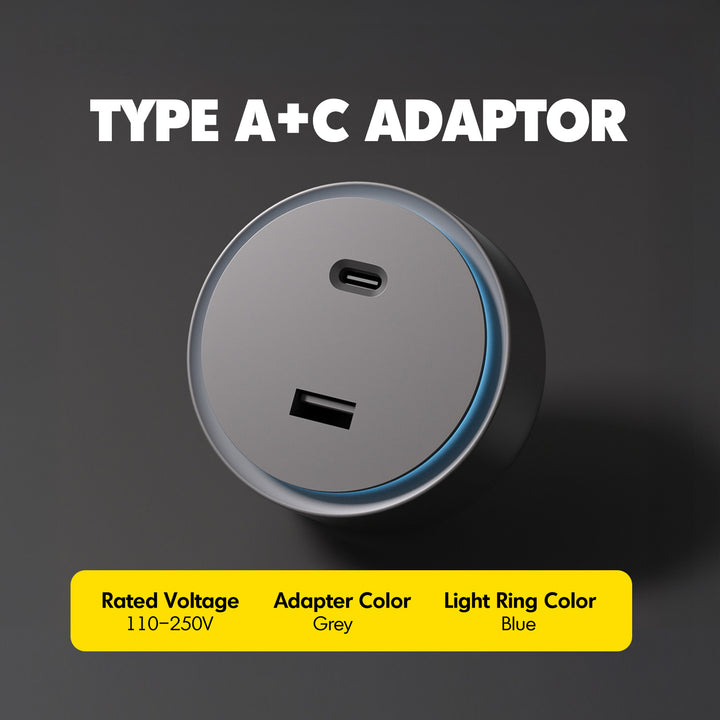 Aluminium Power Track And Adaptors With Motion Sensor LED Light