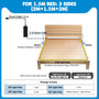 For 1.5m Bed: 3 Sides (2m+1.5m+2m)