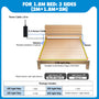 For 1.8m Bed: 3 Sides (2m+1.8m+2m)