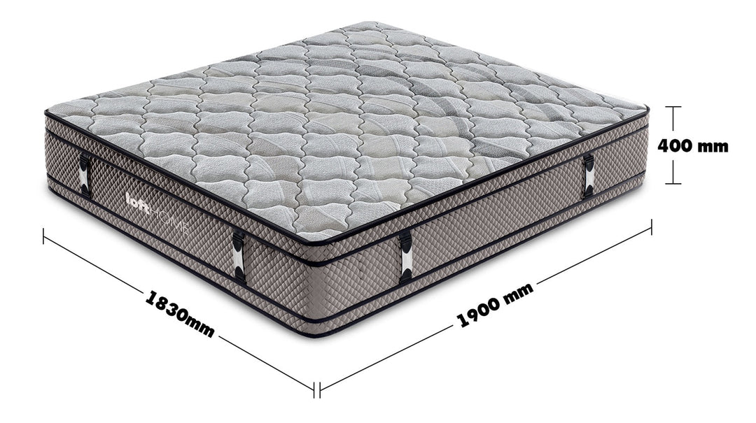 40cm latex gel memory foam double pocket spring mattress ocean size charts.