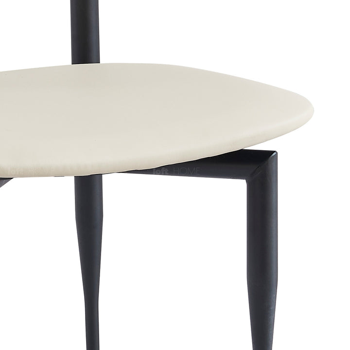 Modern Wood Dining Chair 2pcs Set MEADE Detail 8