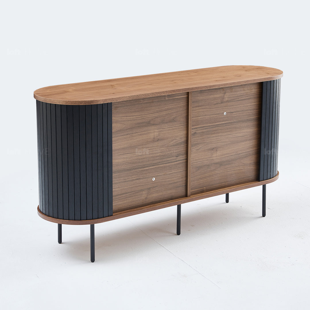 Modern Wood Storage Cabinet HARPER Situational
