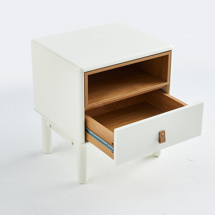 Modern Wood Side Table LUNA Conceptual
