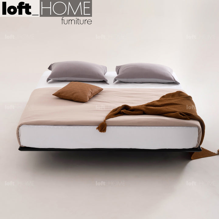 Minimalist Wood Floating Bed ANJA Color Swatch