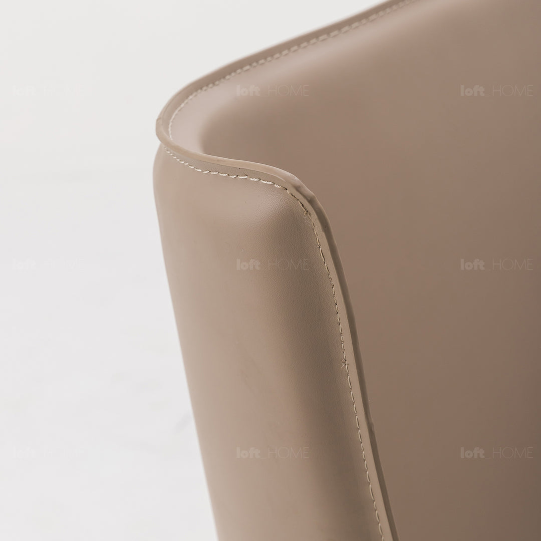 Minimalist Genuine Leather Bed ALYS Conceptual