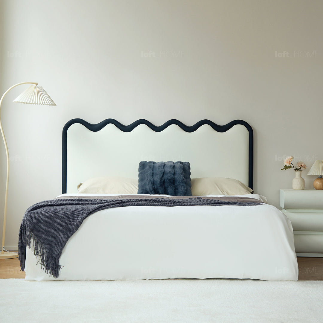 Minimalist Leather Bed RIPPLE Color Swatch