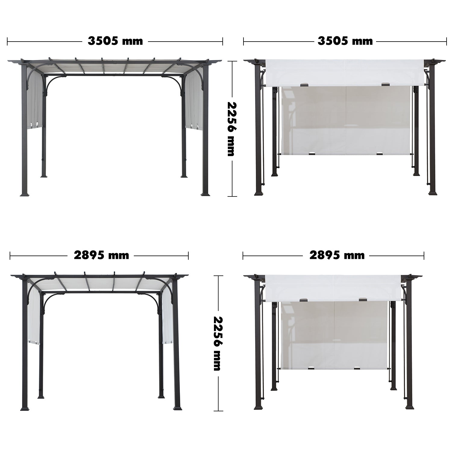 Contemporary Outdoor Pergola OASIS