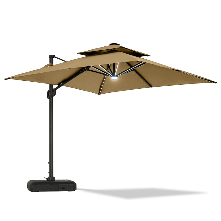 Minimalist Outdoor Unbrella LUNA Layered