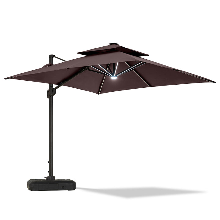 Minimalist Outdoor Unbrella LUNA Detail 1