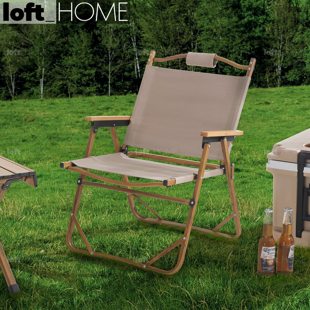 Modern Outdoor Foldable Dining Chair TRAVELER Primary Product