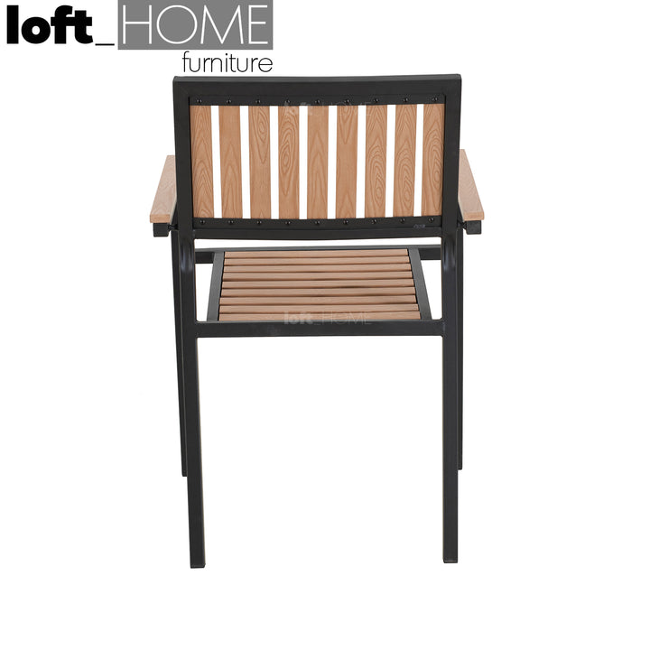 Modern Outdoor Dining Chair BLISS Detail