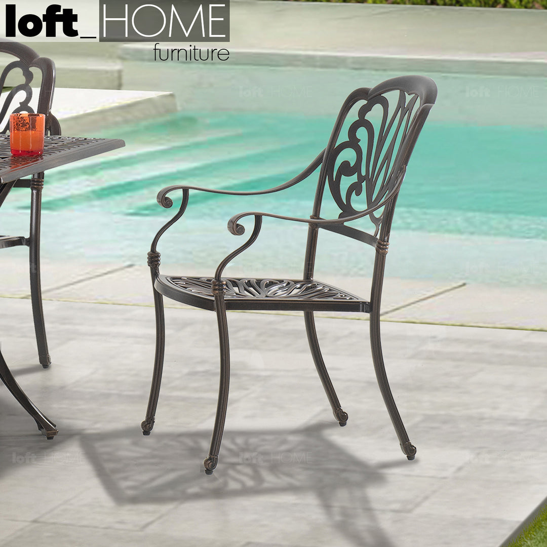 Modern Outdoor Dining Chair ARTISTRY Primary Product