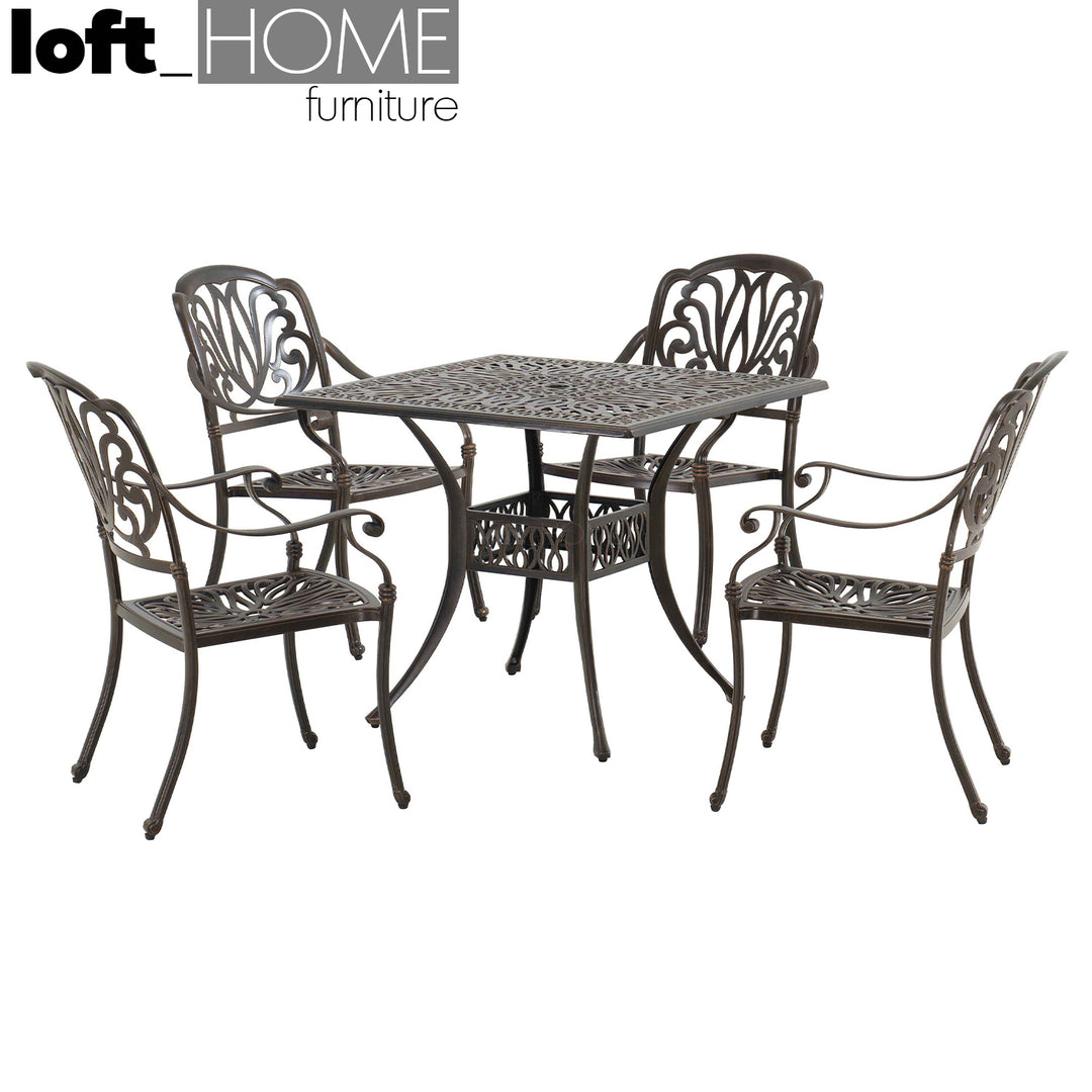 Modern Outdoor Dining Chair ARTISTRY Life Style