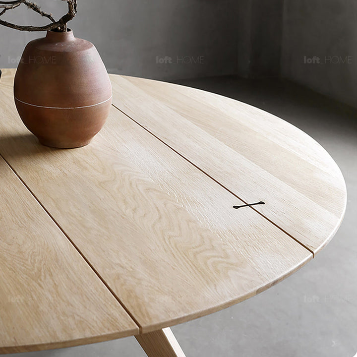 (Fast Delivery) Round Dining Table KIRI Conceptual